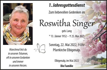 Roswitha Singer